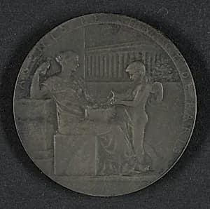 Stockbrokers of Paris by Louis Oscar Roty
