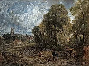 Stoke-by-Nayland by John Constable