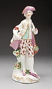 Street Seller by Derby Porcelain Manufactory