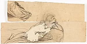 Studies of Nudes by Henry Fuseli