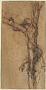 Study for Polycrates’ Crucifixion by Salvator Rosa