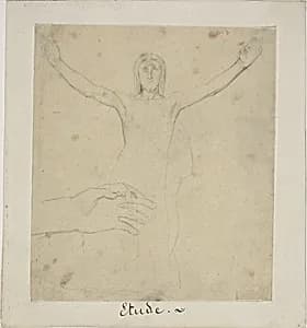 Study for Resurrection by Jules-Élie Delaunay
