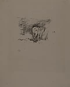 Study of a Horse by James McNeill Whistler