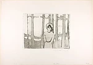 Summernight. The Voice by Edvard Munch