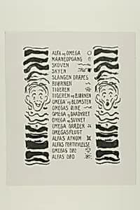 Table of Contents by Edvard Munch
