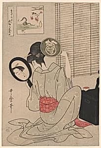 Takashima Ohisa by Kitagawa Utamaro