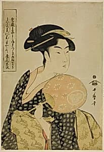 Takashima Ohisa by Kitagawa Utamaro