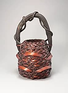 Tall Globular Basket by Unknown