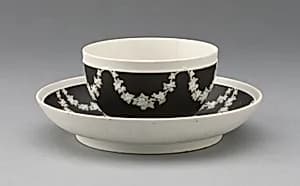 Teacup and Saucer by Wedgwood Manufactory