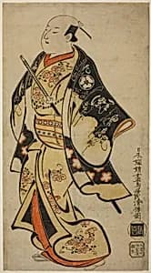 The Actor Uemura Kaemon (?) by Torii Kiyomasu I