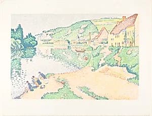 The Andelys by Paul Signac