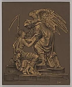 The Angel of Death by Evelyn De Morgan