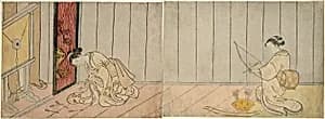 The Archery Gallery by Suzuki Harunobu