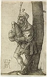 The Bag-Piper by Albrecht Dürer
