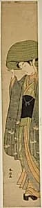 The Basket Hat by Suzuki Harunobu