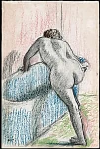The Bath by Hilaire Germain Edgar Degas