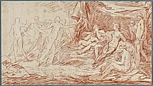 The Bath of Diana by Pierre Charles Trémolières