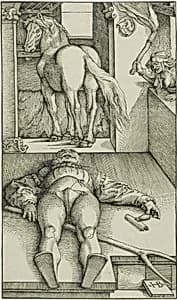 The Bewitched Groom by Hans Baldung Grien