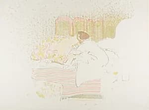 The Birth of Annette by Édouard Jean Vuillard