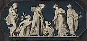 The Birth of Bacchus by British School