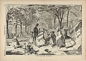 The Boston Common by Winslow Homer