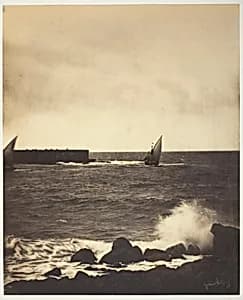 The Breaking Wave by Gustave Le Gray