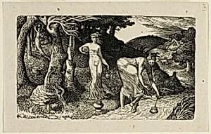The Brook by Edward Calvert