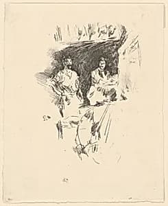 The Brothers by James McNeill Whistler