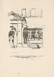 The Butcher's Dog by James McNeill Whistler