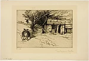 The Cabin by Francis Seymour Haden