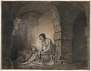 The Captive, from Sterne by Josiah Boydell