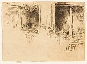 The Church - Brussels (Adoration) by James McNeill Whistler