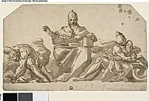 The Church Defeating Heresy by Charles Le Brun