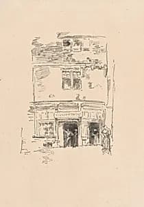 The Clock-Makers, Paimpol by James McNeill Whistler