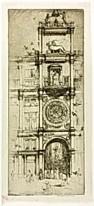 The Clock Tower, Venice by Donald Shaw MacLaughlan