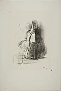 The Consent by Jean Louis Forain