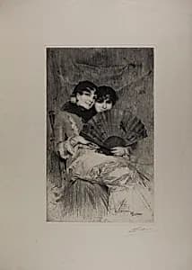 The Cousins by Anders Zorn