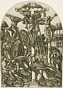 The Crucifixion by Jean Duvet