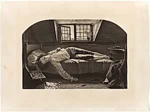 The Death of Chatterton by Thomas O. Barlow