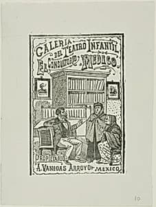The Doctor's Office by José Guadalupe Posada
