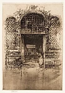The Doorway by James McNeill Whistler