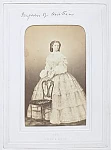 The Empress of Austria by Unknown