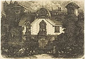 The Enchanted House by Rodolphe Bresdin