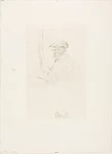 The Engraver Joseph Tourny by Hilaire Germain Edgar Degas