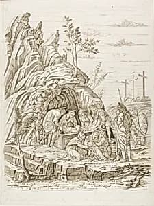 The Entombment by Andrea Mantegna