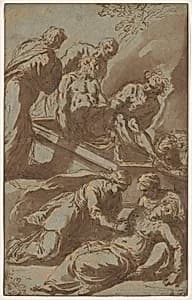 The Entombment of Christ by Jacopo Negretti, called Palma Giovane