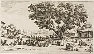 The Fair at Gondreville by Jacques Callot