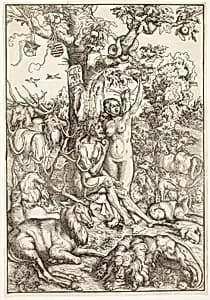 The Fall of Man by Lucas Cranach the Elder