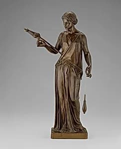 The Filatrice (The Spinner) by Henry Kirke Brown