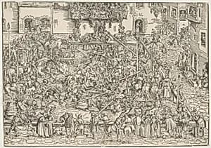 The First Tournament by Lucas Cranach the Elder